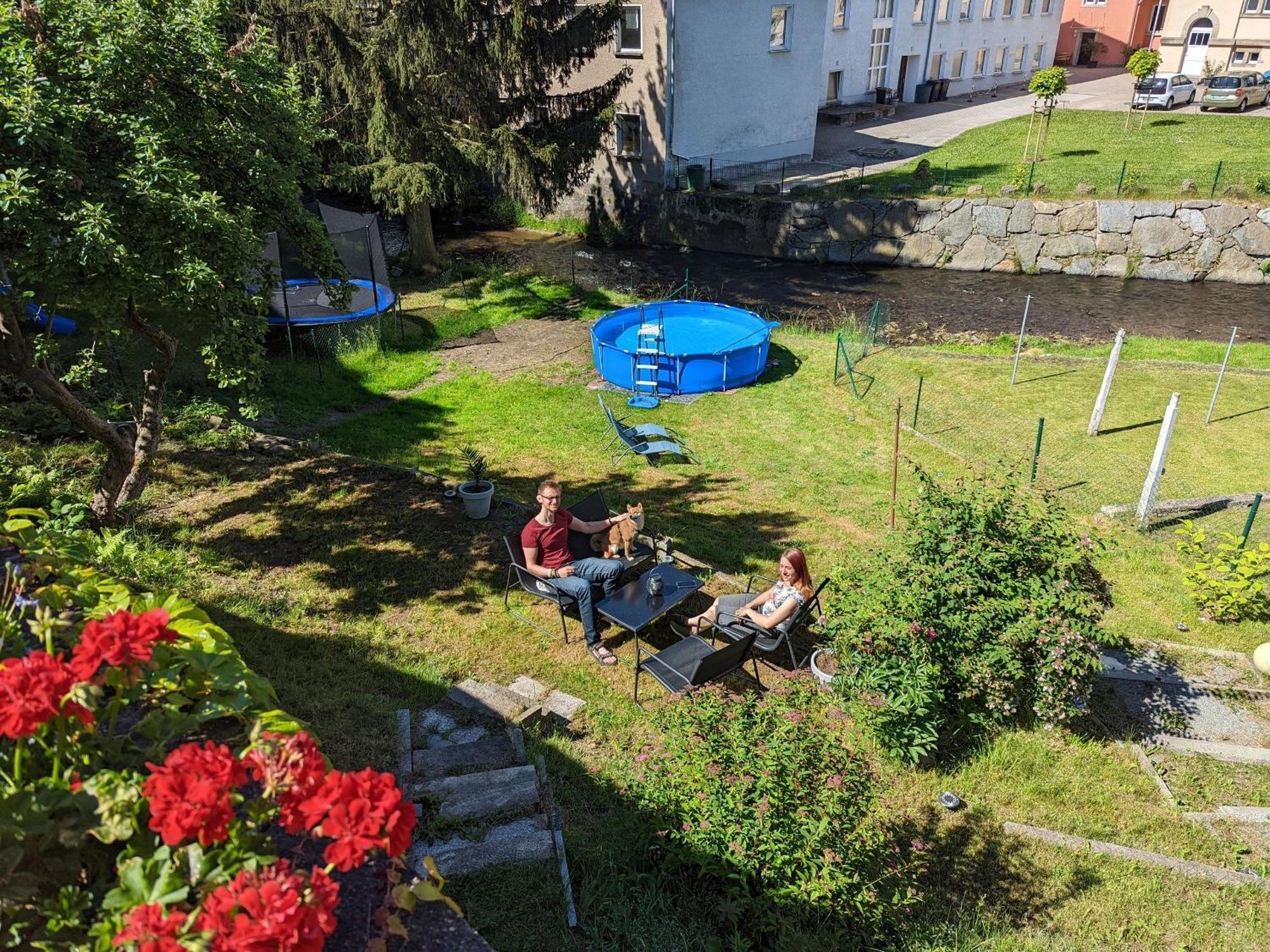 F1 - Urlaubsmagie - Helle Wohnung Mit Sauna & Pool & Whirlpool Зебніц Екстер'єр фото