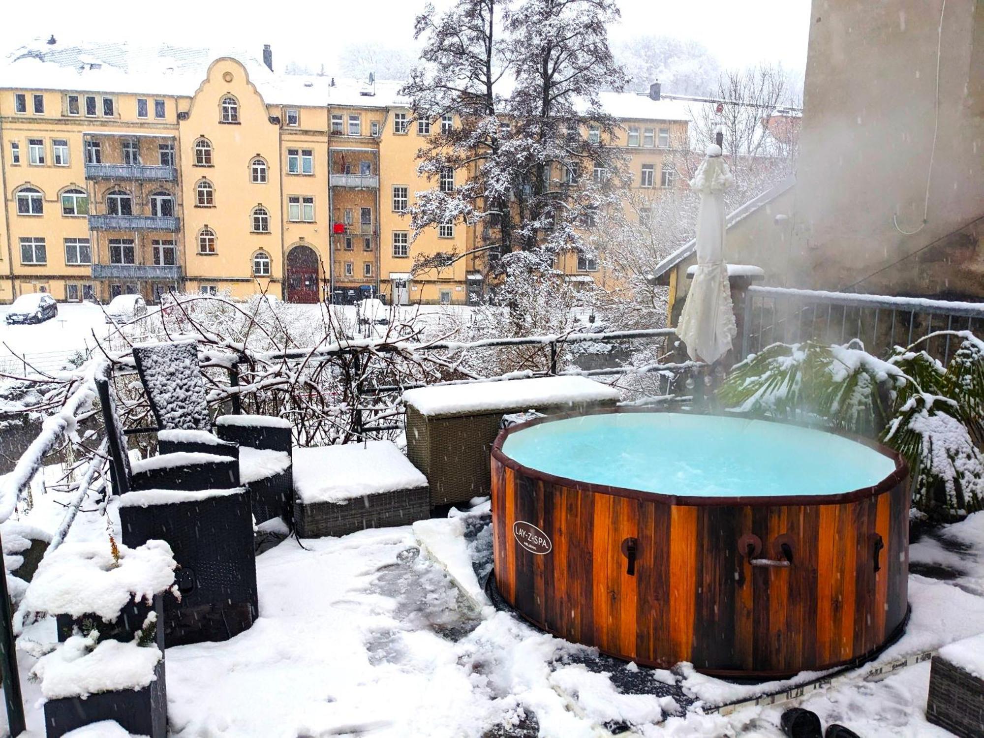 F1 - Urlaubsmagie - Helle Wohnung Mit Sauna & Pool & Whirlpool Зебніц Екстер'єр фото