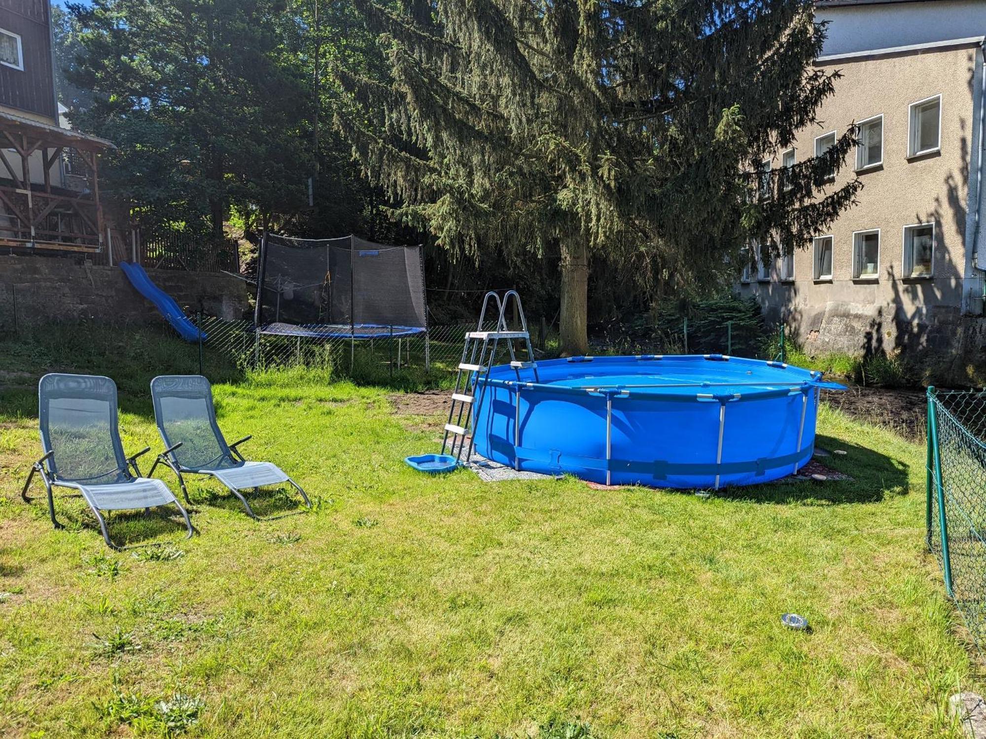F1 - Urlaubsmagie - Helle Wohnung Mit Sauna & Pool & Whirlpool Зебніц Екстер'єр фото