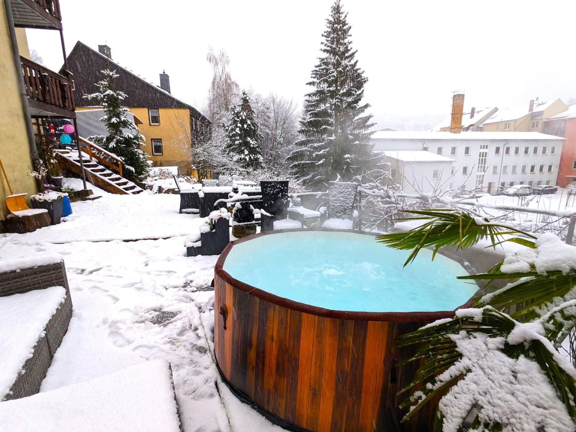 F1 - Urlaubsmagie - Helle Wohnung Mit Sauna & Pool & Whirlpool Зебніц Екстер'єр фото