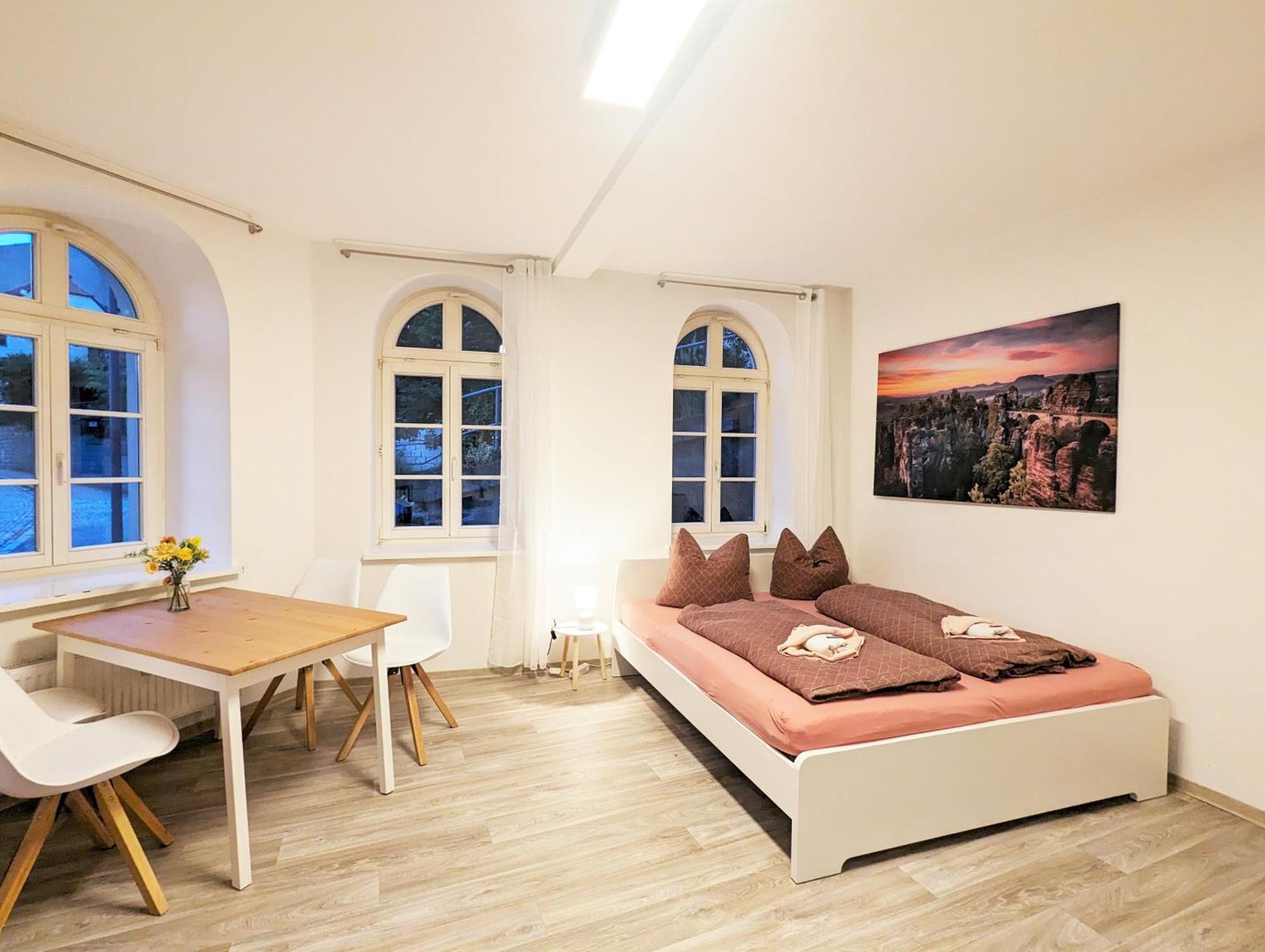 F1 - Urlaubsmagie - Helle Wohnung Mit Sauna & Pool & Whirlpool Зебніц Екстер'єр фото